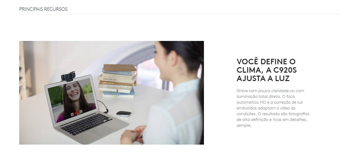 Webcam Logitech C920s Pro Full HD 1080p